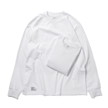 FreshService / フレッシュサービス | 2-PACK CORPORATE L/S TEE - White