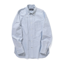 HAND ROOM / ハンドルーム | SUPIMA OX BD SHIRTS - Sax