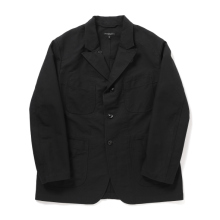 ENGINEERED GARMENTS / エンジニアドガーメンツ | Bedford Jacket - Cotton Double Cloth - Black