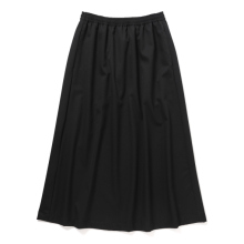holk / ホーク | gather skirt (レディース) / 72 wool gabardine - Black