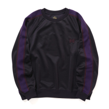 Needles / ニードルズ | Track Crew Neck Shirt - Poly Smooth - Purple