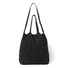 Morphee / モルフェ | 3WAY LARGE TOTE (Oil Suede) - Charcoal