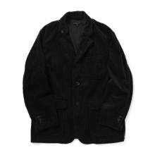 ENGINEERED GARMENTS / エンジニアドガーメンツ | Loiter Jacket - Cotton 4.5W Corduroy - Black
