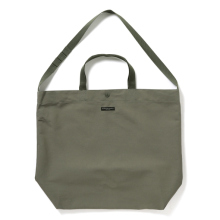 ENGINEERED GARMENTS / エンジニアドガーメンツ | Carry All Tote - Cotton Double Cloth - Olive
