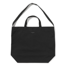 ENGINEERED GARMENTS / エンジニアドガーメンツ | Carry All Tote - Cotton Double Cloth - Black