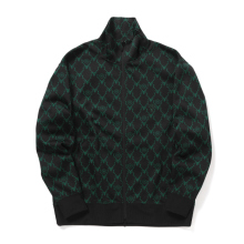South2 West8 / サウスツーウエストエイト | Trainer Jacket - Poly Jq. / Skull&Target - Black
