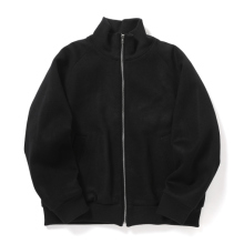 Antwort / アントワート | WOOL CASHMERE DRIVERS JACKET - Black