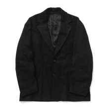 ssstein / シュタイン | GOAT SUEDE BLAZER - Black