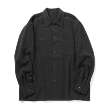 URU / ウル | SHIRTS - REGULAR COLLAR L/S SHIRTS - Charcoal
