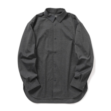 CURLY / カーリー | SUPIMA MOCKRODY SHIRT - Mix Gray