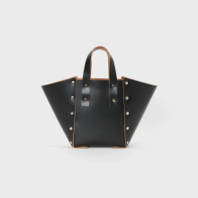 Hender Scheme / エンダースキーマ | assemble hand bag wide S - Black