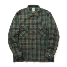 South2 West8 / サウスツーウエストエイト | Smokey Shirt - Cotton Plaid - Navy