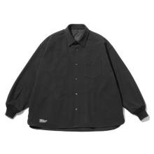FreshService / フレッシュサービス | PRESWARM RIBBED CUFF SHIRT - Black