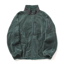 DAIWA PIER39 / ダイワピア39 | TECH MIL FLEECE JACKET - Smoke Green