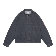 C.E / シーイー | BLACK NEP DENIM TRUCKER JACKET - Grey