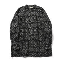HEUGN / ユーゲン | Morris IKAT print - Black