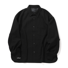 FreshService / フレッシュサービス | PRESWARM RIBBED CUFF SHIRT - Black
