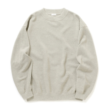crepuscule / クレプスキュール | Co/Wo Moss Stitch P/O - Oatmeal