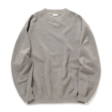 crepuscule / クレプスキュール | Co/Wo Moss Stitch P/O - Light.Gray
