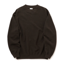 crepuscule / クレプスキュール | Co/Wo Moss Stitch P/O - Brown