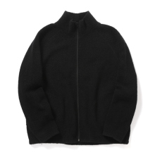 Y / ワイ (YLEVE / イレーヴ) | RECYCLED WOOLEN PILE BLOUSON - Black