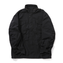 CIOTA / シオタ | Cotton-Nylon Back-Sateen M-1965 Field Jacket (Stone Wash) - Black