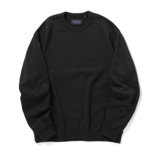 HAND ROOM / ハンドルーム | C/N SWEATSHIRTS - Black