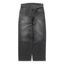 blurhmsROOTSTOCK / ブラームスルーツストック | 13.5oz Denim Pants Classic - USED-Sulfur Black