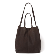 Morphee / モルフェ | 3WAY LARGE TOTE (Nubuck) - Dark Brown