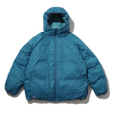 FreshService / フレッシュサービス | PERTEX QUANTUM FUSION DOWN HOODED JACKET - Teal Blue
