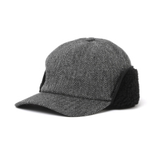 ENGINEERED GARMENTS / エンジニアドガーメンツ | Hunting Cap - Poly Wool Herringbone - Grey