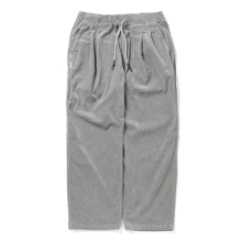 S.F.C Stripes For Creative / エスエフシー | TWO TUCK WIDE PANTS (CORDUROY) - Grey