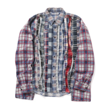 Needles / ニードルズ | Rebuild by Needles - Flannel Shirt ->Ribbon Shirt / Wide - Fサイズ_2