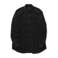 COMOLI / コモリ | コーデュロイ コモリシャツ - Black