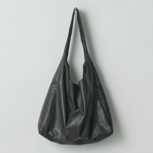 ssstein / シュタイン | LEATHER SHOULDER BAG - Black