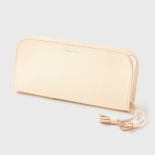 Hender Scheme / エンダースキーマ | zip pen case - Natural × White