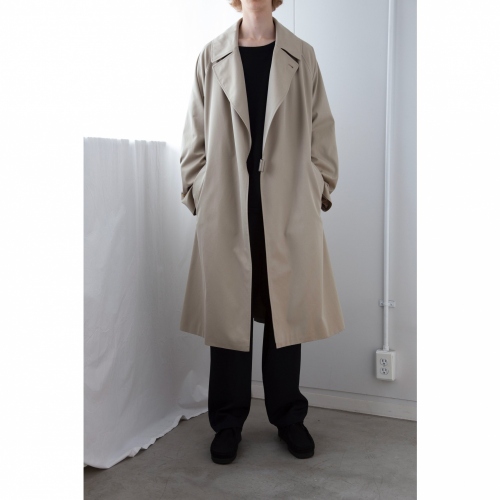 COMOLI / コモリ | コットンギャバ タイロッケンコート - Beige | 通販  