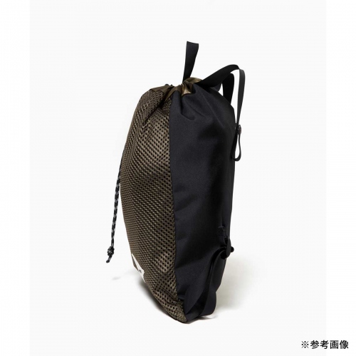 and wander / アンドワンダー | mesh napsack - Black | 通販 - 正規 
