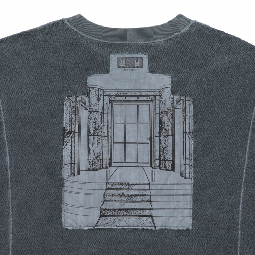 C.E / シーイー | OVERDYE CUT LINE CREW NECK - Grey | 通販 - 正規 