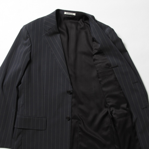 AURALEE / オーラリー | FINX NYLON STRETCH JACKET (メンズ) - Navy 