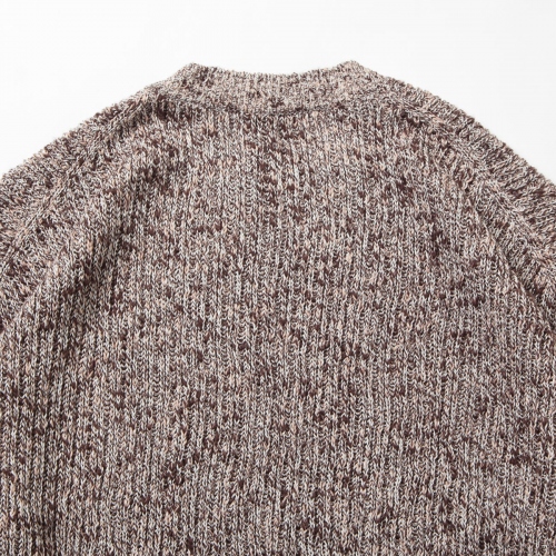 AURALEE / オーラリー | COTTON SLUB MIX TOP YARN RIB KNIT P/O  