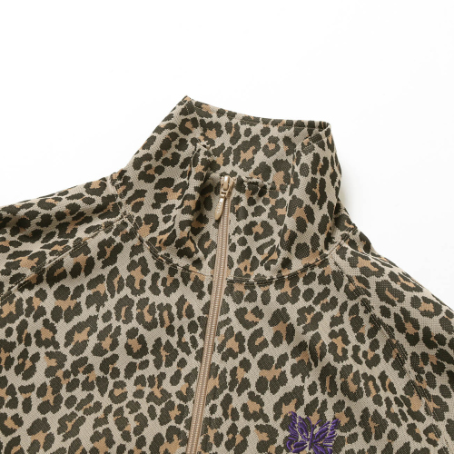 Needles / ニードルズ | Track Jacket - Poly Jacquard - Leopard 
