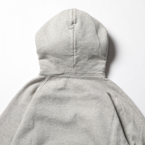 COMOLI / コモリ | コットン吊裏毛 パーカ - Heather Gray | 通販 