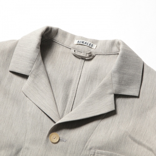 AURALEE / オーラリー | COTTON WOOL DOUBLE CLOTH BLOUZON (メンズ 