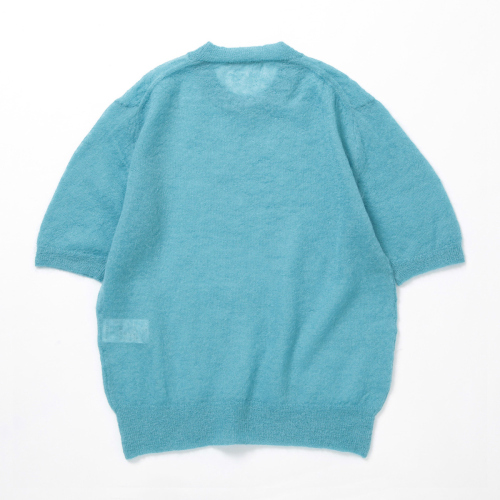 AURALEE / オーラリー | KID MOHAIR SHEER KNIT TEE (レディース 
