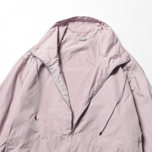 AURALEE / オーラリー | HIGH COUNT LIGHT NYLON HALF ZIP P/O (メンズ 