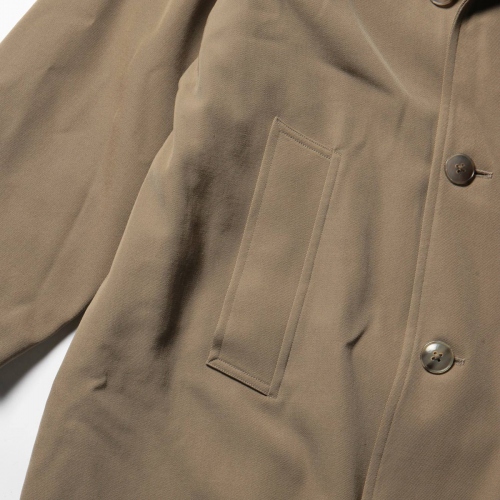 COMOLI / コモリ | ウールギャバ ダブルブレステッドコート - Camel  