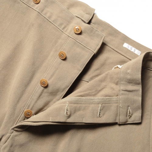 COMOLI / コモリ | コットンツイル オーバーパンツ - Khaki | 通販 