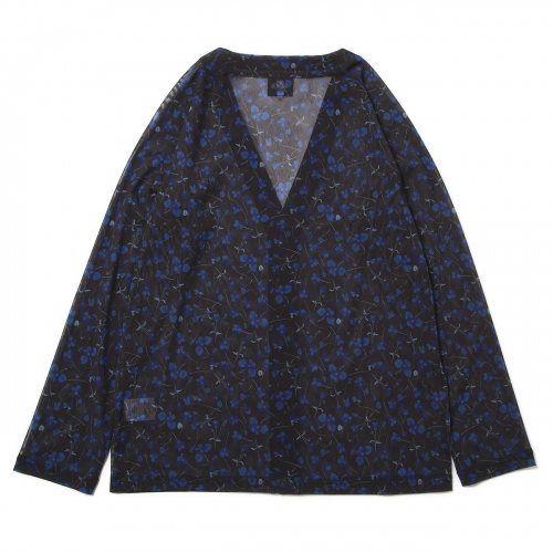 Needles / ニードルズ | V Neck Cardigan - Poly Mesh / Floral 