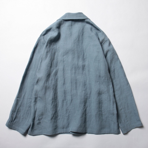 AURALEE / オーラリー | LINEN GABARDINE OVER SHIRTS (メンズ 